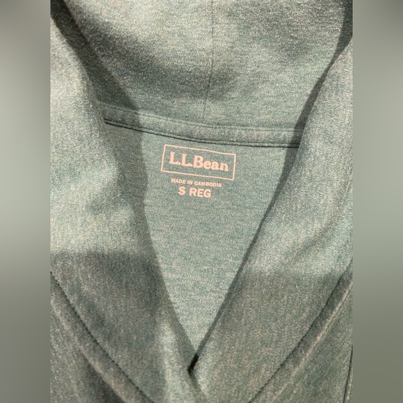 L.L.Bean Shawl Collar Short Sleeve Top – Size Small - Picture 5 of 7